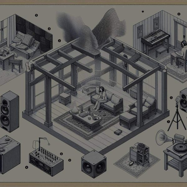 Quelles techniques utiliser pour réduire l'effet d'écho dans une pièce aux plafonds hauts ?