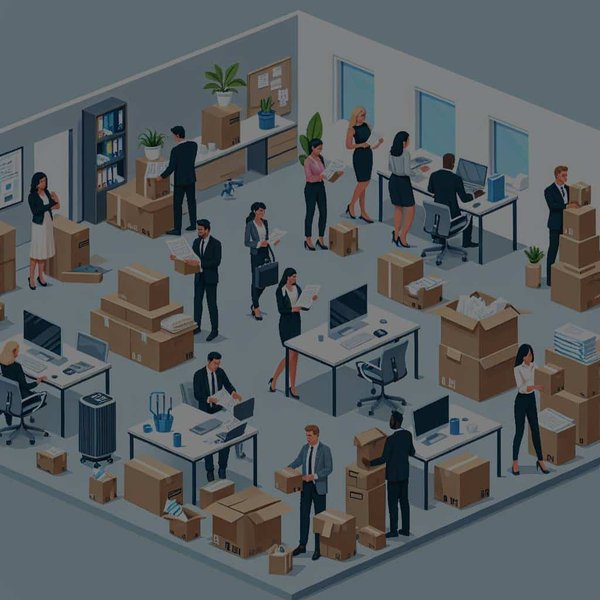 Comment organiser le déménagement d'un espace de travail partagé ou co-working ?