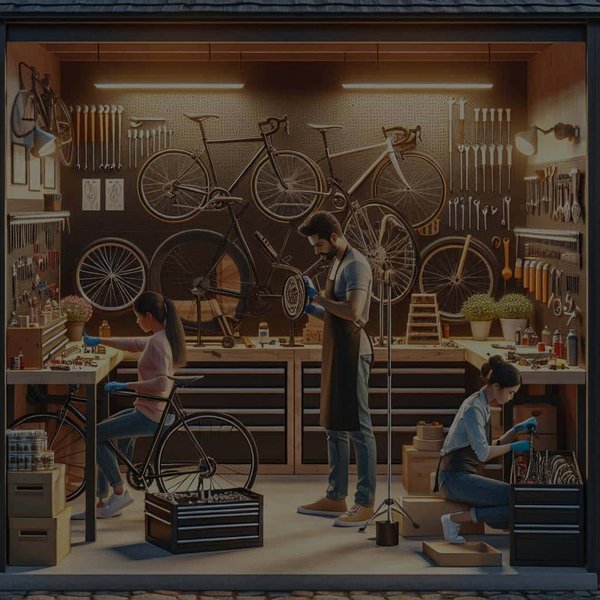 Comment aménager un atelier de réparation de vélos dans son garage ?