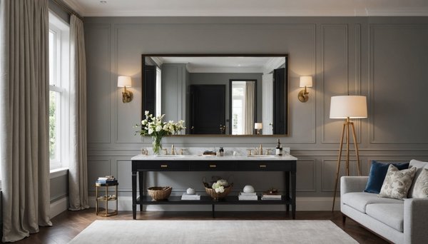 Le miroir rectangulaire : une pièce essentielle pour un intérieur lumineux