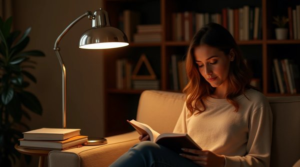 Créer une oasis de lecture avec une lampe liseuse sur pied élégante et performante